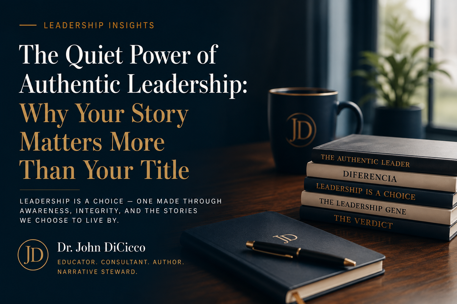 Read more about the article The Quiet Power of Authentic Leadership: Why Your Story Matters More Than Your Title